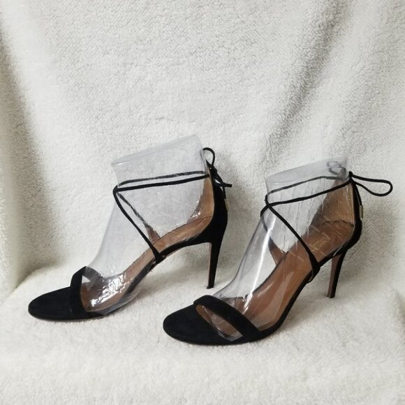 PRICE DROP-Aquazzura strappy ankle heels - Picture 1 of 8